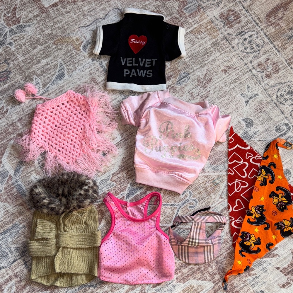 Cute Doggie Clothing Bundle XSmall